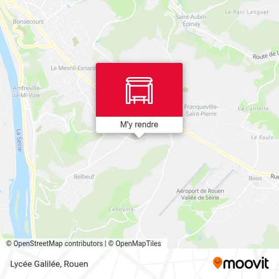 Lycée Galilée plan