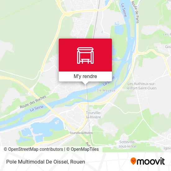 Pole Multimodal De Oissel plan