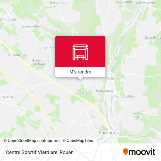 Centre Sportif Viardiere plan