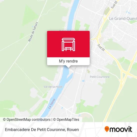 Embarcadere De Petit Couronne plan