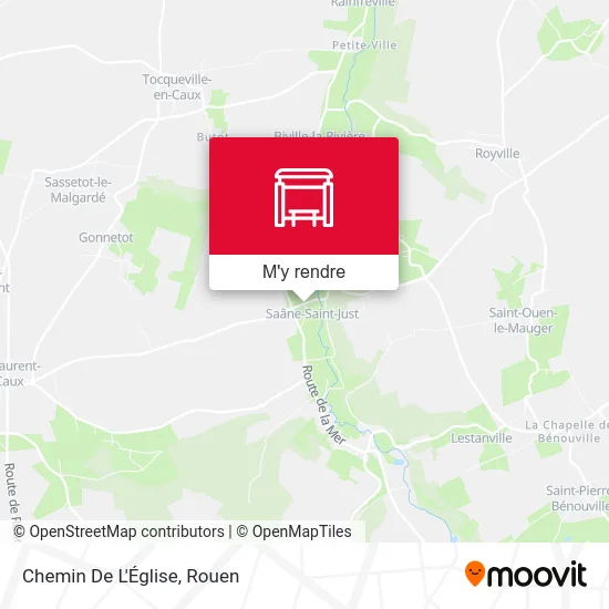 Chemin De L'Église plan