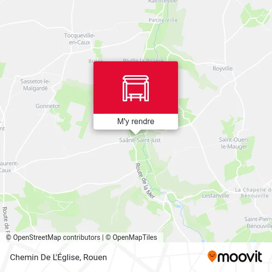 Chemin De L'Église plan