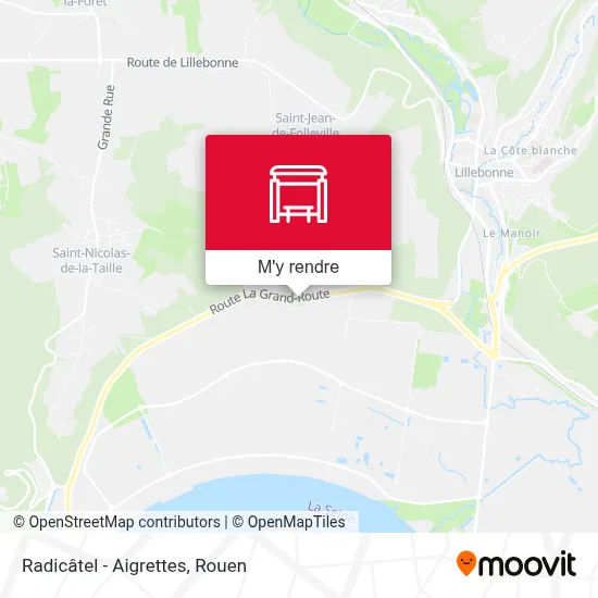 Radicâtel - Aigrettes plan