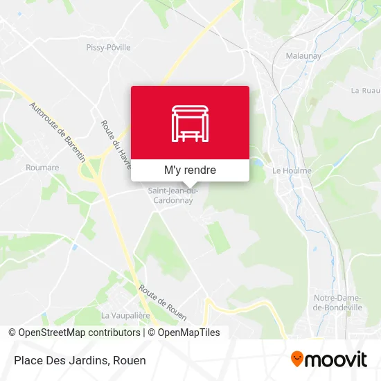 Place Des Jardins plan