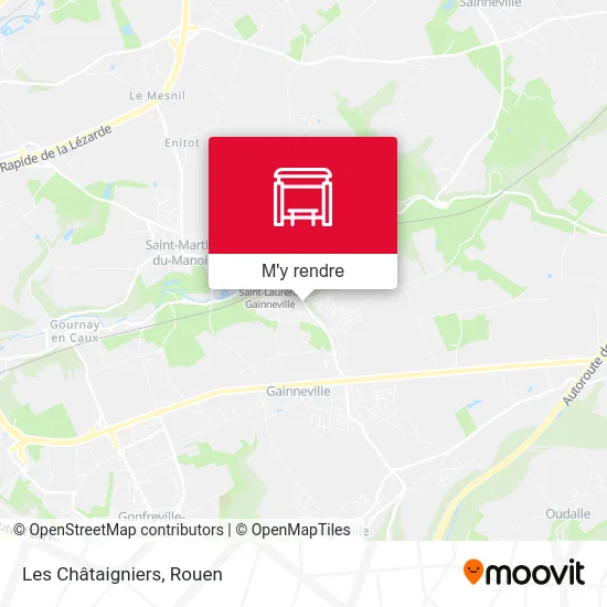 Les Châtaigniers plan