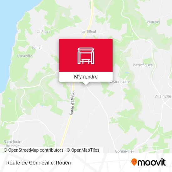 Route De Gonneville plan