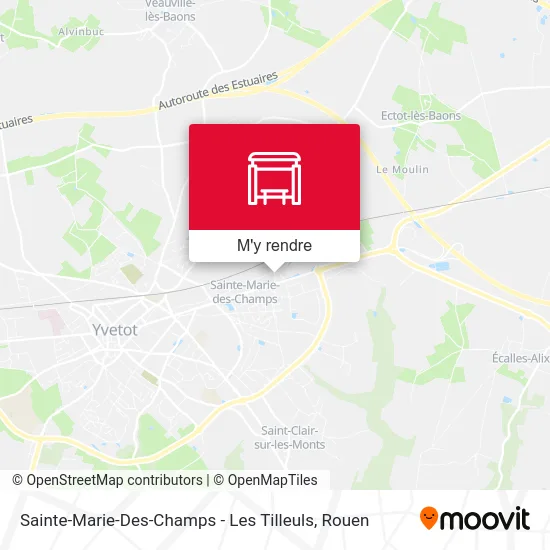 Sainte-Marie-Des-Champs - Les Tilleuls plan