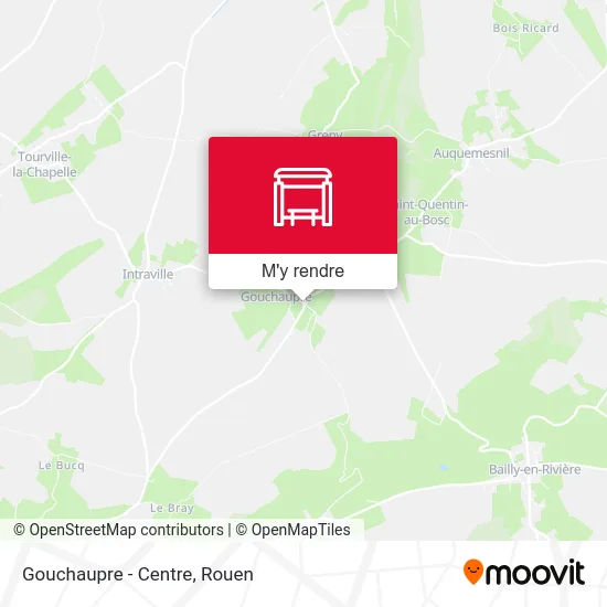 Gouchaupre - Centre plan