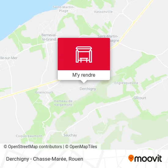 Derchigny - Chasse-Marée plan