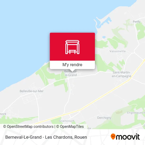 Berneval-Le-Grand - Les Chardons plan