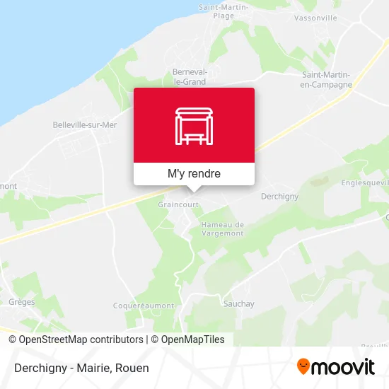 Derchigny - Mairie plan