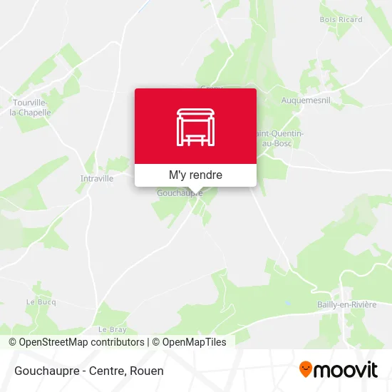 Gouchaupre - Centre plan