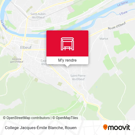 College Jacques-Émile Blanche plan