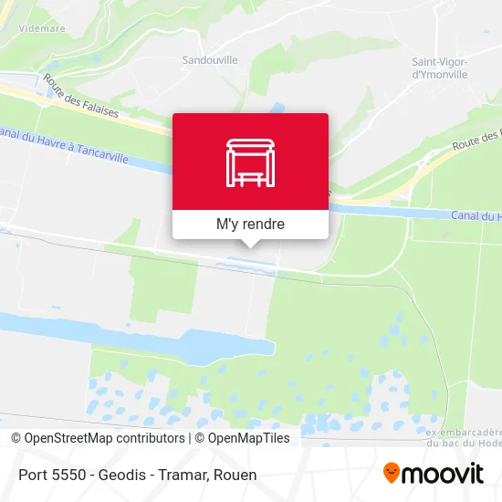 Port 5550 - Geodis - Tramar plan