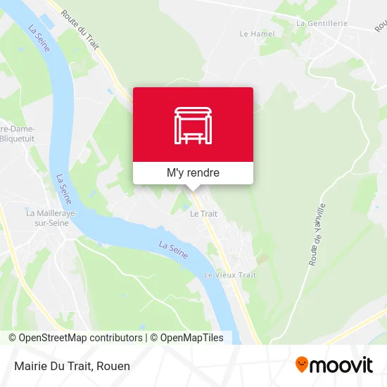 Mairie Du Trait plan