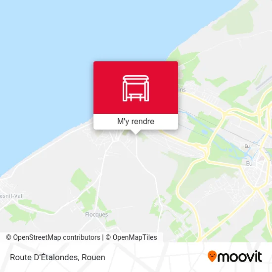 Route D'Étalondes plan