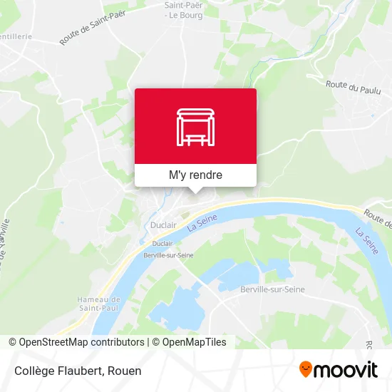 Collège Flaubert plan