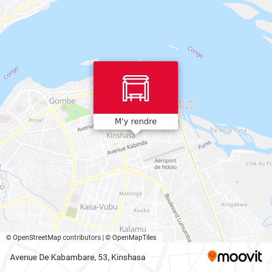 Avenue De Kabambare, 53 plan