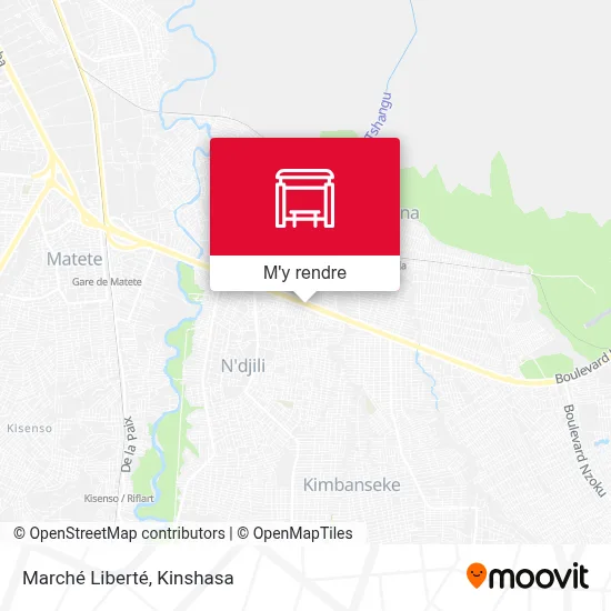 Marché Liberté plan