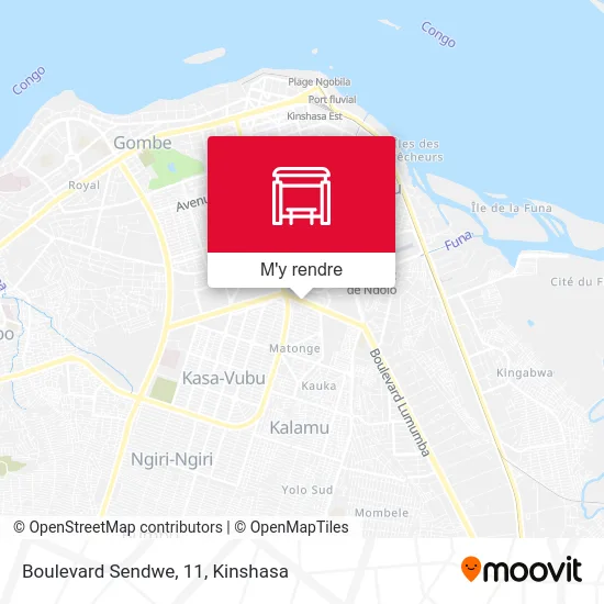 Boulevard Sendwe, 11 plan