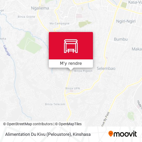 Alimentation Du Kivu (Peloustore) plan
