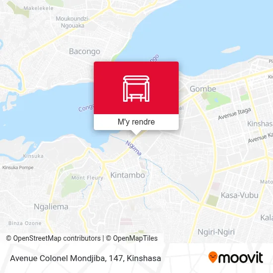 Avenue Colonel Mondjiba, 147 plan