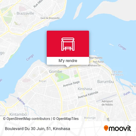 Boulevard Du 30 Juin, 51 plan