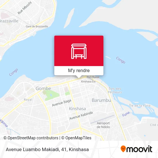Avenue Luambo Makiadi, 41 plan