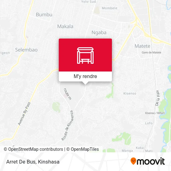 Arret De Bus plan