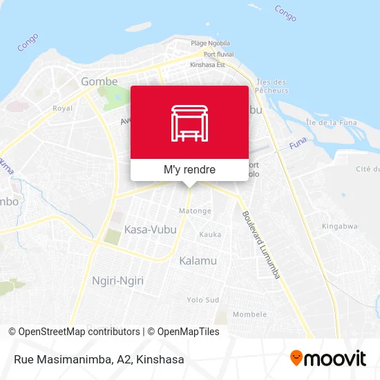 Rue Masimanimba, A2 plan