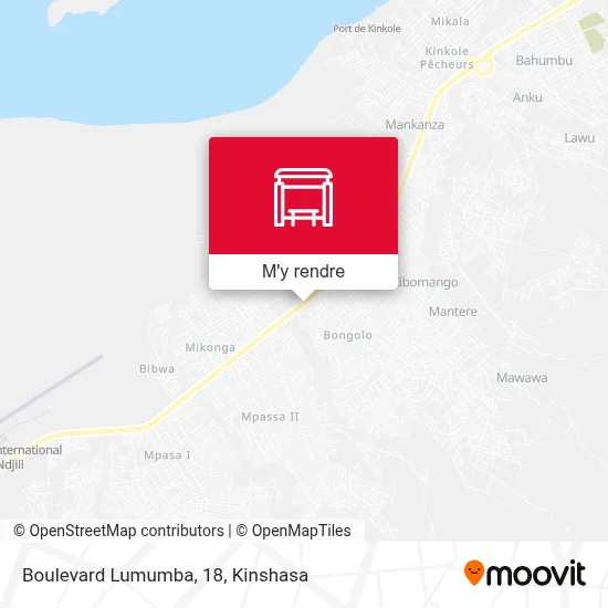 Boulevard Lumumba, 18 plan