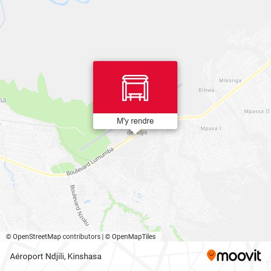 Aéroport Ndjili plan