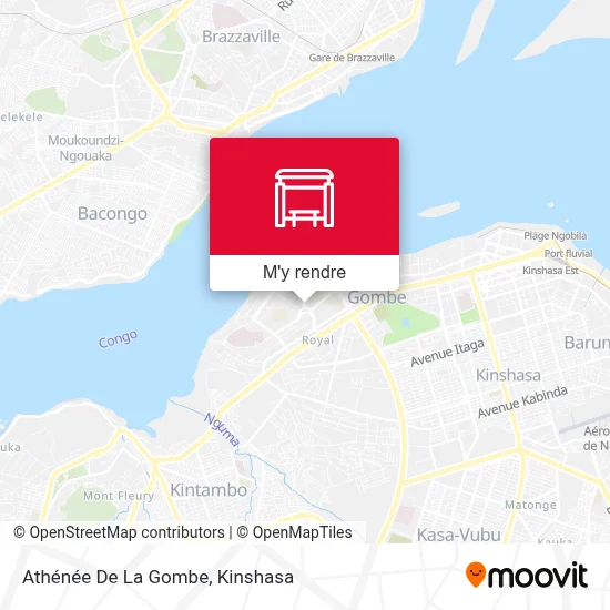 Athénée De La Gombe plan