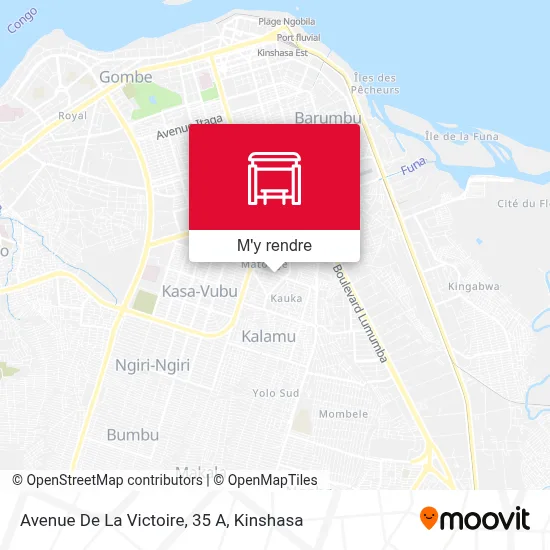 Avenue De La Victoire, 35 A plan