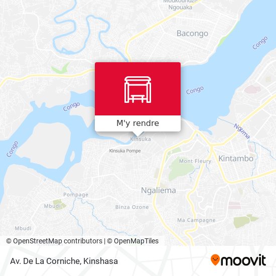 Av. De La Corniche plan