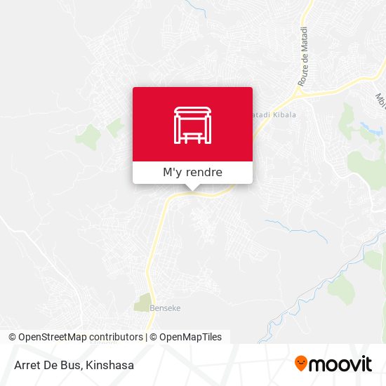 Arret De Bus plan