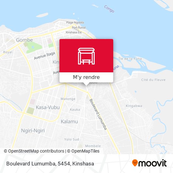Boulevard Lumumba, 5454 plan