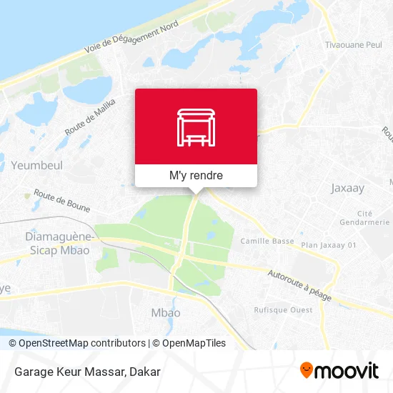 Garage Keur Massar plan