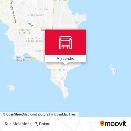 Rue Malenfant, 17 plan