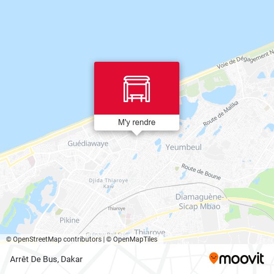 Arrêt De Bus plan