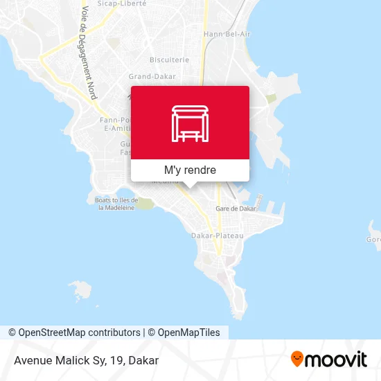 Avenue Malick Sy, 19 plan