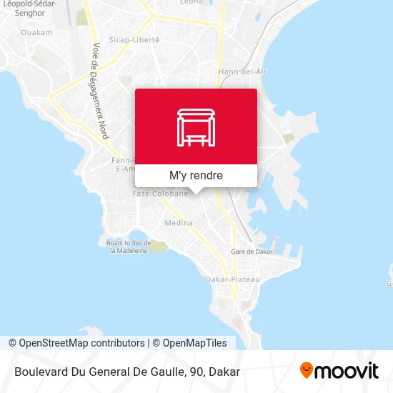 Boulevard Du General De Gaulle, 90 plan