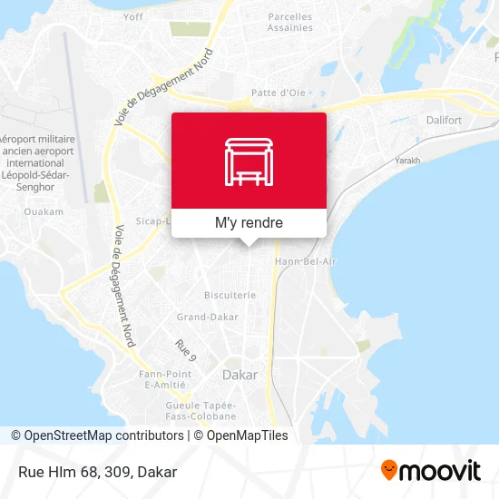 Rue Hlm 68, 309 plan