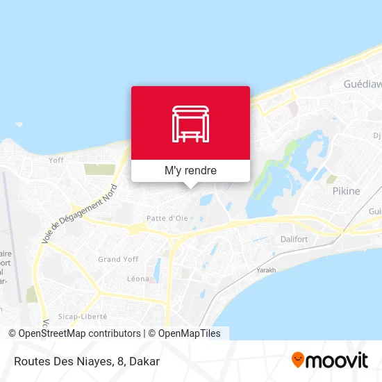 Routes Des Niayes, 8 plan