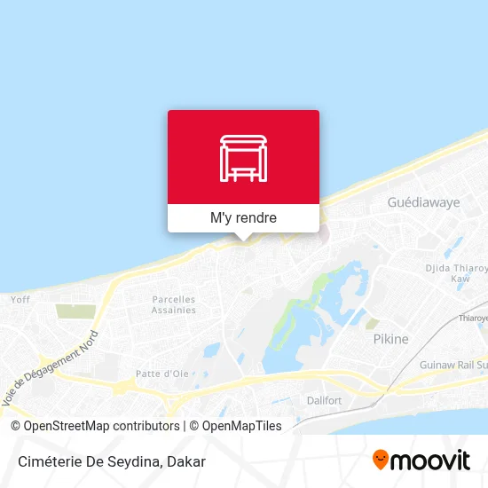 Ciméterie De Seydina plan