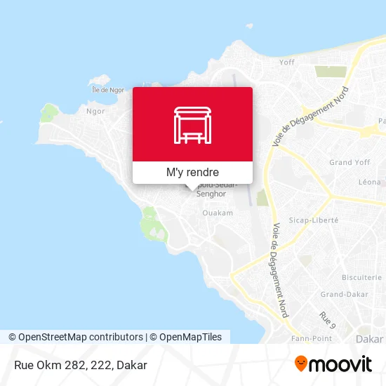 Rue Okm 282, 222 plan