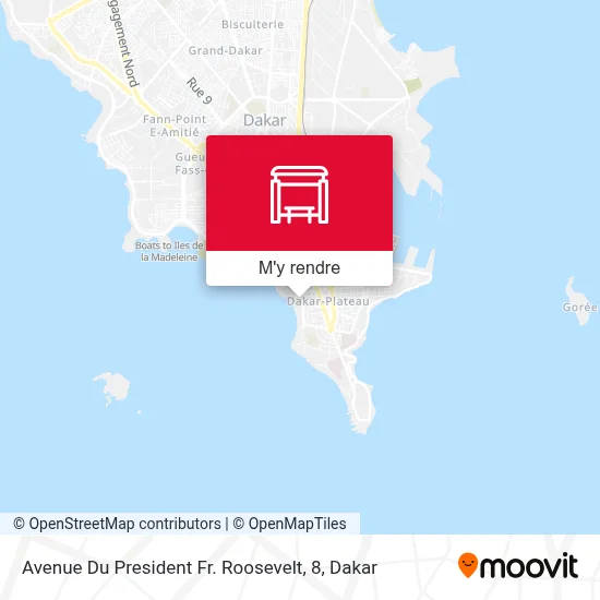 Avenue Du President Fr. Roosevelt, 8 plan