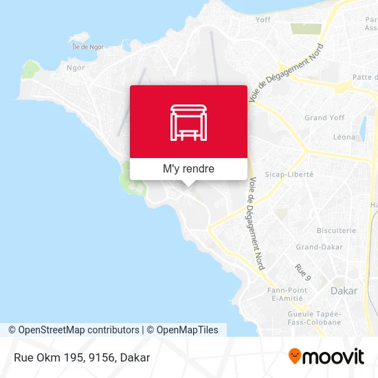 Rue Okm 195, 9156 plan