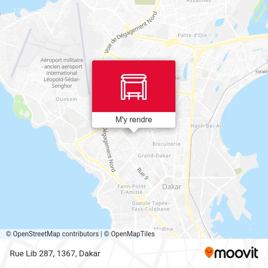 Rue Lib 287, 1367 plan