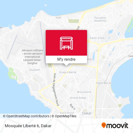 Mosquée Liberté 6 plan